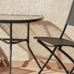 Set Tavolino a Mezza Luna Con 2 Sedie - immagine 3