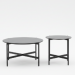 Set Divano Con 2 Poltrone + 2 Tavolini -Antracite - immagine 6