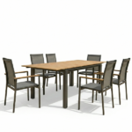 Set Tavolo Estensibile + 6 Sedie - immagine 2