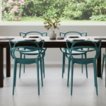 Sedia in polipropilene – Ottanio (Blu Petrolio) - immagine 2