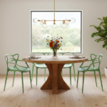 Set 4 Sedie in Polipropilene -  verde Agave - immagine 2