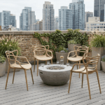 Sedia in Polipropilene – Tortora - immagine 3