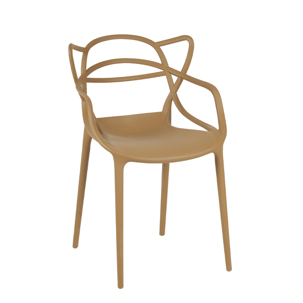 KK-047 Sedia in Polipropilene – Tortora - immagine 1