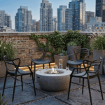 Set 4 Sedie in Polipropilene – Antracite