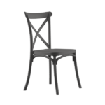 Set 4 Sedie Tiffany - Antracite - immagine 3