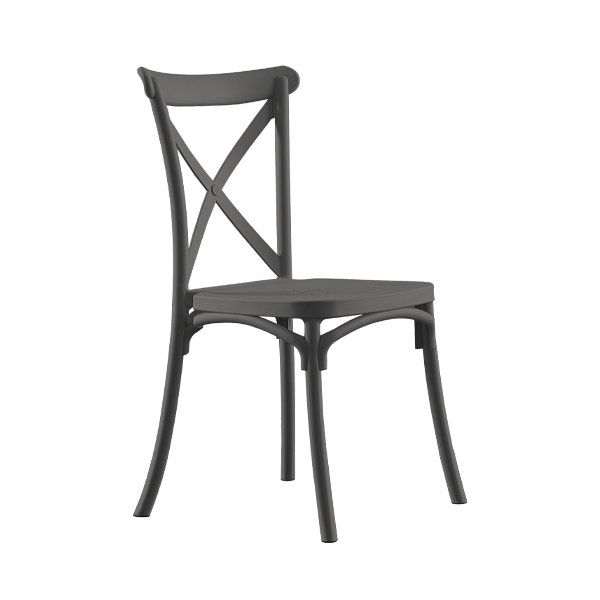 KK-063 Sedia Tiffany - Antracite - immagine 1