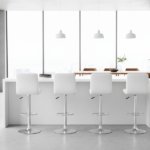 Set 4 Sgabelli Clark - Bianco