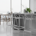 Set 4 Sgabelli in Polipropilene - Bianco