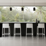 Set 4 Sgabelli Domy - Bianco - immagine 2