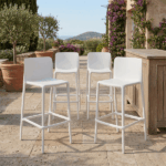 Set 4 Sgabelli Domy - Bianco