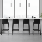 Sgabello Domy - Grigio Antracite - immagine 2