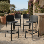 Set 4 Sgabelli Domy - Grigio Antracite