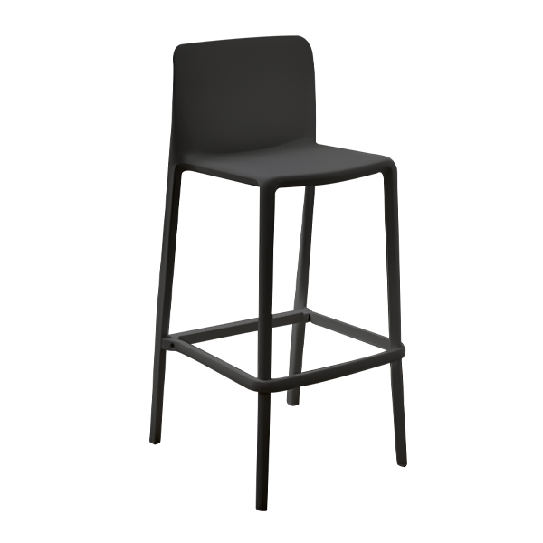 KS-018 Sgabello Domy - Grigio Antracite - immagine 1