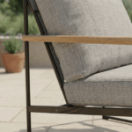 Set Tavolo Con Divanetto e 2 Sedie - Beige - immagine 4
