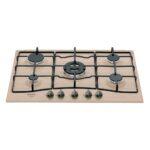 Hotpoint Ariston PCN 750 T (AV) R/HA: Piano Cottura a Gas da 75 cm Color Avena