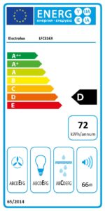 Electrolux LFC316X: Cappa a Camino Decorativa da 60cm in Acciaio Inox - immagine 3