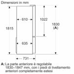 Frigorifero Multidoor Bosch Serie 4 – 605L, 4 Porte, NoFrost, Classe E - immagine 11