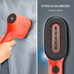 Rowenta Pure Pop Rosso: Lo Stiratore Verticale Glamour e Portatile - immagine 3