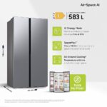 Samsung RS57DG400EM9EF: Frigorifero Side-by-Side Smart con Tecnologia Air Space AI - immagine 4