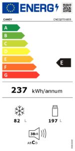 Candy CNCQ2T620EX: Frigorifero Combinato Total No Frost in Acciaio Inox - immagine 15