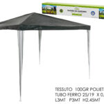 Gazebo da Giardino 3x3 mt - Verde