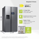 Samsung RS90F65EDTEF: Frigorifero Side-by-Side AI HOME con Tecnologia No Frost - immagine 4