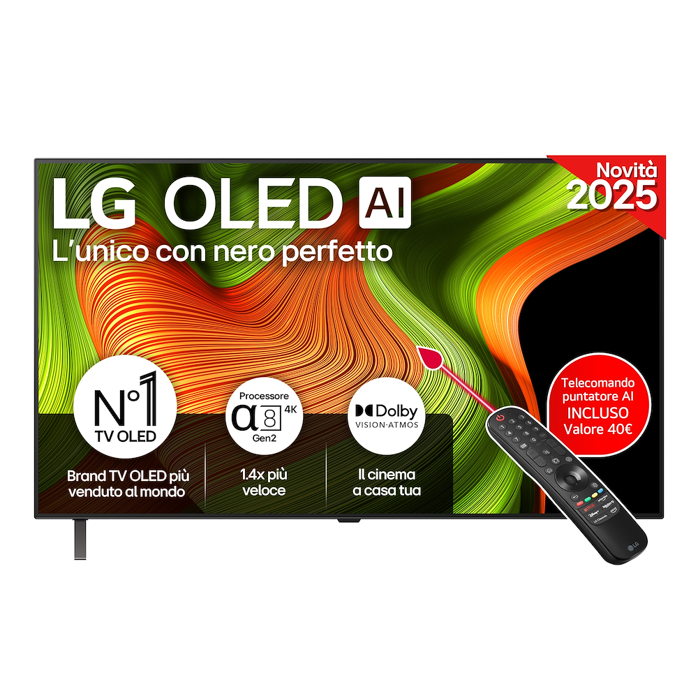 949364 LG OLED48B56LA: Smart TV OLED 4K Serie B5 da 48" con WebOS 25 - immagine 1
