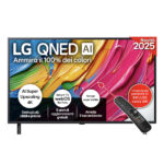 Smart TV LG QNED 43" 4K – Processore α7 Gen8 AI, WebOS 25, HDR10