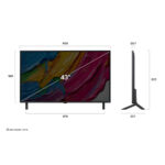 Smart TV LG QNED 43" 4K – Processore α7 Gen8 AI, WebOS 25, HDR10 - immagine 8