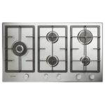 Indesit IN 9522 IX 1: Piano Cottura a Gas da 90 cm in Acciaio Inox