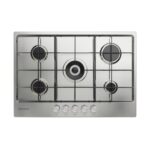 Indesit THP 752 W/IX/I 1: Piano Cottura a Gas da 75 cm con Bruciatore Doppia Corona