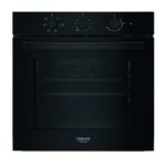 Hotpoint Ariston HAO 435H B: Forno Elettrico Ventilato 71L in Vetro Nero