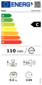 Asciugatrice Bosch Serie 6 – 9 kg, Classe Energetica C, Pompa di Calore Silenziosa - immagine 19