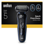 Braun Series 5 52B1000S: Rasoio Elettrico Ricaricabile per una Rasatura Semplice e Precisa