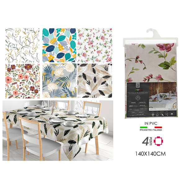 967053 Tovaglia PVC 140x140 Cm - immagine 1