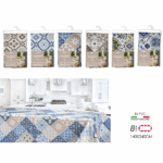 Tovaglia in Pvc 140x240cm - Fantasie Maiolica e Geometriche
