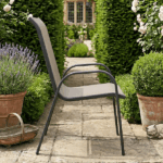 Sedia da Giardino in Textilene impilabile - immagine 2