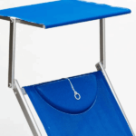 Lettino Mare in Alluminio con Parasole - immagine 8
