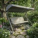 Dondolo Letto da Giardino 3 Posti