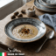 Piatti Saturnia Black Round: Porcellana Made in Italy - Piatto fondo 23cm