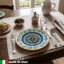 Piatti Saturnia Capri: Porcellana Design Made in Italy - Piatto Piano 28cm