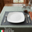 Piatto Saturnia Tokio: Porcellana Design Made in Italy - Piatto Piano Quadro 26cm